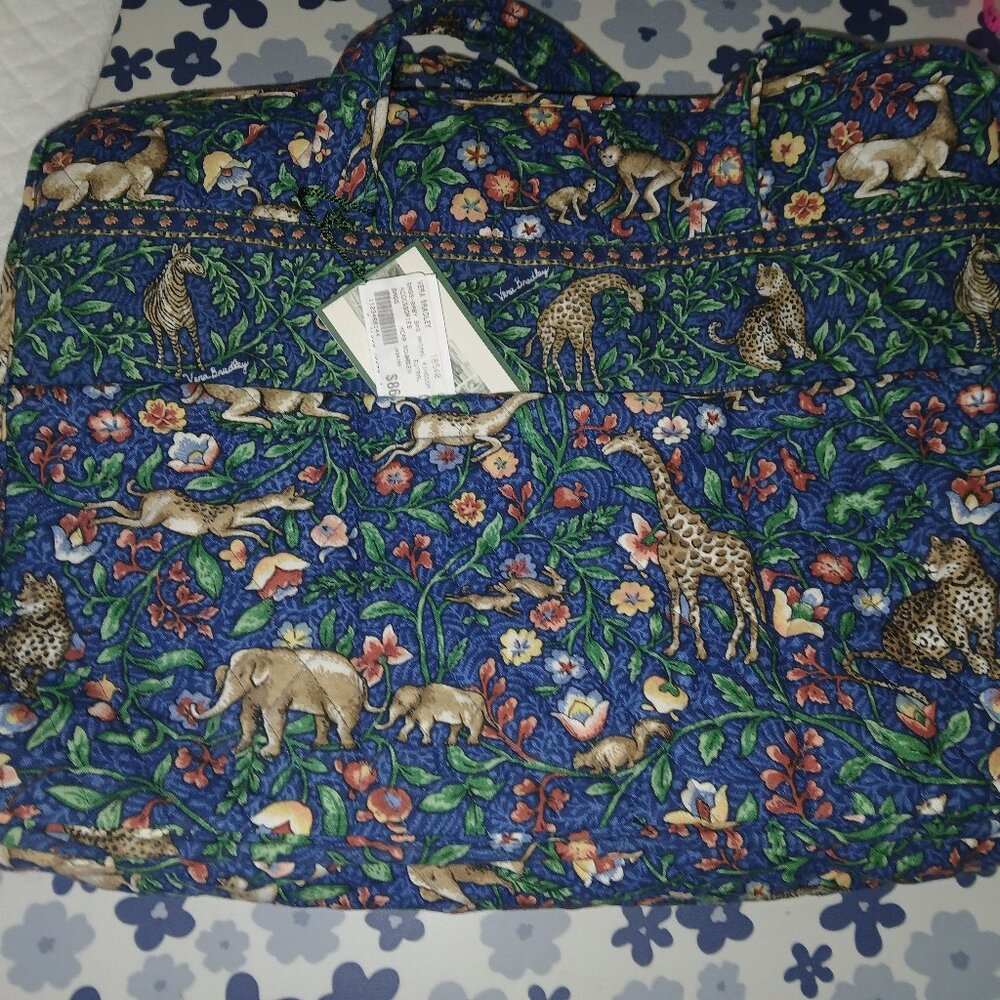 Vera Bradley NWT vintage Animal Kingdom Baby Bag